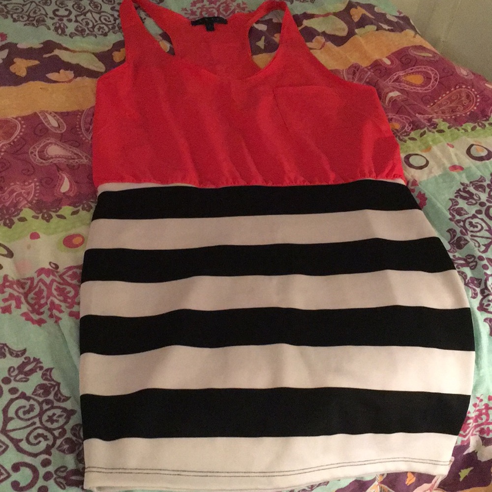 Snap mini dress size L